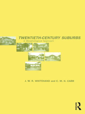 cover image of Twentieth-Century Suburbs
